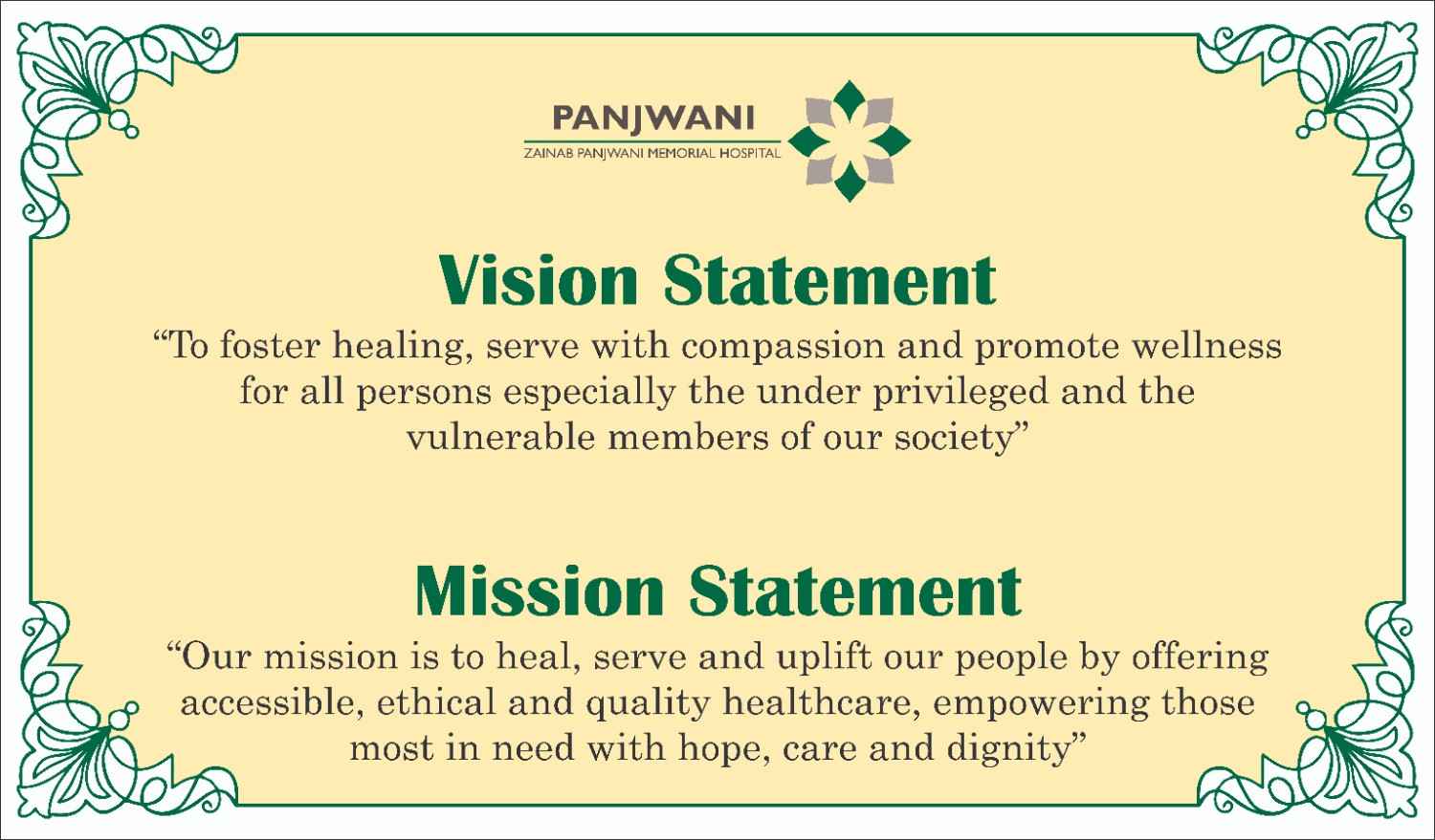 Vision Mission Image